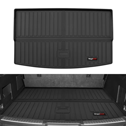 Custom Trunk Cargo Mats Liner for 2018-2024 Ford Expedition Max/Lincoln Navigator L Accessories TPE All Weather (Only for Max and L)