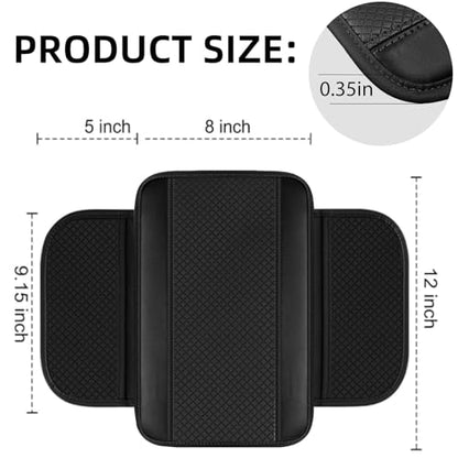 NBTEPEM 6 PCS Car Steering Wheel Cover Set, Microfiber Leather Steering Wheel Covers Universal 14.5-15 inch, Center Console Cover, Seat Belt Cushion, Cup Holder Coaster, Car Accessories Set Black - color: Black, size: Steering Wheel Cover Set