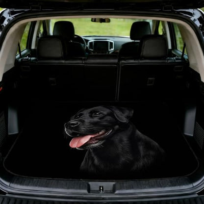 Car Trunk Mat - Universal Size 29" x 39", Leopard Print Pattern Cargo Liner, Car Accessory for SUVs/Sedan/Wagons, Durable Protective Mat, Trunk Liner for Families/Travel Enthusiasts - style: PET