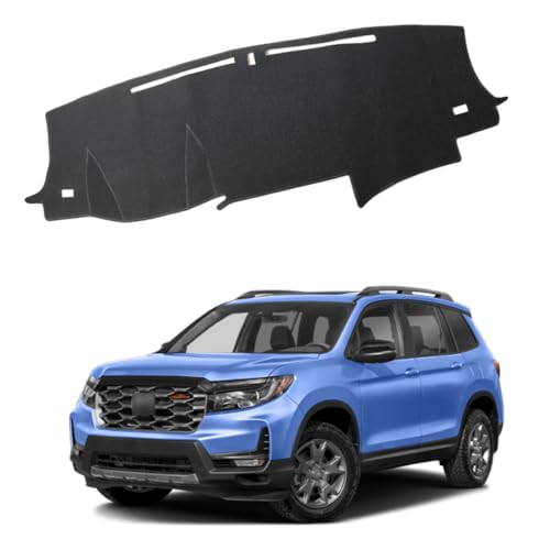 XITER Polyester Dashboard Cover Mat Carpet Dash Nonslip Sun Shade Mat Compatible For Honda Passport 2019 2020 2021 2022 2023 2024 2025. - size: 2019-2024 Passport