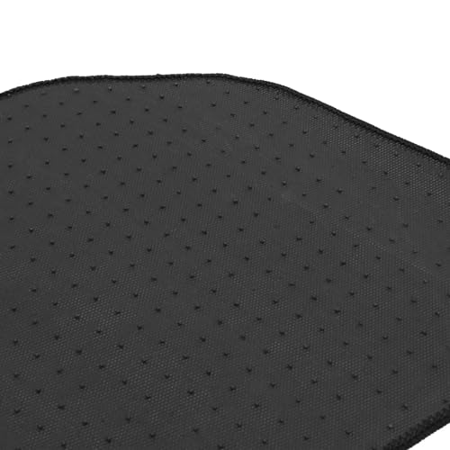 IKON MOTORSPORTS, Nylon Car Floor Mats Compatible with 2011-2026 Dodge Durango 2016-2021 Jeep Grand Cherokee & 2022 Grand Cherokee WK, Black Driver Passenger Car Carpets, Front Rear 2PCS Full Set