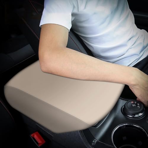Console Covers for 2011-2019 Ford Explorer Armrest Covers for Ford Explorer Beige - color: Beige