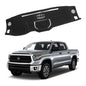 XITER Polyester Dashboard Cover Mat Carpet Dash Nonslip Sun Shade Mat Compatible For Tundra 2014 2015 2016 2017 2018 2019 2020 2021 - size: 2014-2021 Tundra