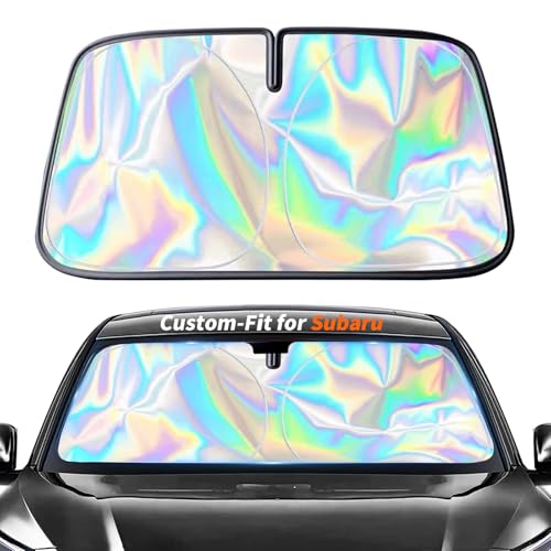 Custom-Fit for Subaru Ascent Windshield Sun Shade, Sunshade Cover UV Block Car Front Window with Foldable Sun Shade Cover Cool Protection Visor, Designed for Subar-u Accessories (for Subaru Ascent) - size: for Subaru Ascent