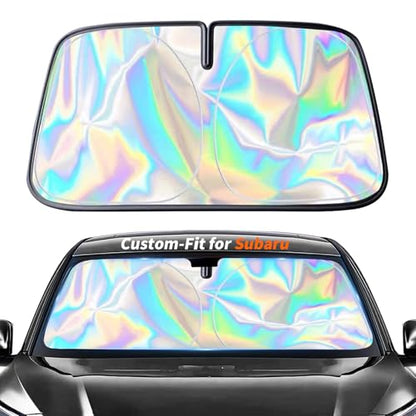 Custom-Fit for Subaru Windshield Sun Shade, Car Sunshade Cover UV Block Car Front Window with Foldable Sun Shade Cover Cool Protection Visor, Designed for Subar-u Accessories (for Subaru Impreza) - size: for Subaru Impreza