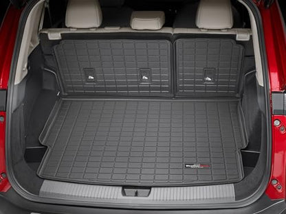 WeatherTech Cargo Trunk Liner for Nissan Rogue, Behind 2nd Row SeatBack (401405), Black - color: Black