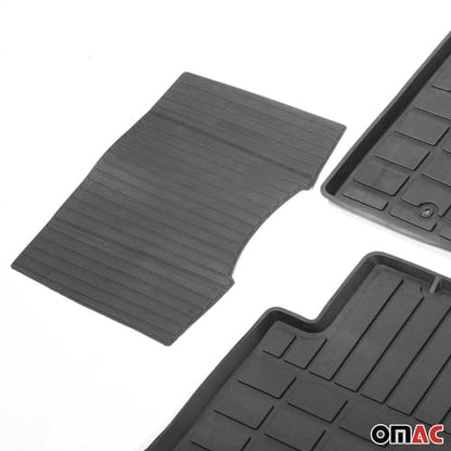 OMAC Floor Mats for Hyundai Tucson 2016-2018 Car Mats All Weather 3D Custom Fit Rubber Mat Waterproof Odorless TPE Floor Liners Laser Measured Non-Slip (Black)