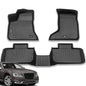 All Weather Floor Mats for 2011-2023 Chrysler 300-RWD & 2011-2022 Dodge Charger, Rubber Heavy Duty Non Slip Floor Liners, Car Mats Full Set 1st & 2nd Rows Maximum Coverage - color: 2011-2023 Chrysler 300-RWD/Dodge Charger