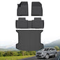 Hutisya-Floor Mats & Cargo Liner Set Fit for 2017-2025 Cadillac XT5 All Weather Protection Anti-Slip & Durable TPE Full Set Liners Automotive Accessories-Black - style: 7)For XT5 2017-2025 Full Set