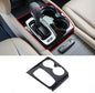 Gear Shift Panel Cover Trim for Hond@ Pilot 2016-2020/ Hond@ Ridgeline 2017-2019, ABS Automotive Center Consoles Cup Holder Cover Protector Accessories (Glossy Black) - color: Glossy Black