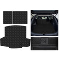 Cargo Mat for 2016-2025 Chevrolet Malibu，Full Coverage All Weather Protector ，Cargo Mat with Backrest Mat Trunk Mat Cargo Liner for Chevrolet Malibu（Black Version Accessories）