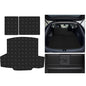 Cargo Mat for 2016-2025 Chevrolet Malibu，Full Coverage All Weather Protector ，Cargo Mat with Backrest Mat Trunk Mat Cargo Liner for Chevrolet Malibu（Black Version Accessories）