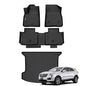 Wailtnb-Car Floor Mats Custom Fit for Cadillac XT5 2017-2025 2026 All Weather Car Mats Durable Automotive Floor Liners XT5 Accessories 2025 - style: 3|For XT5|2017-2026|Set