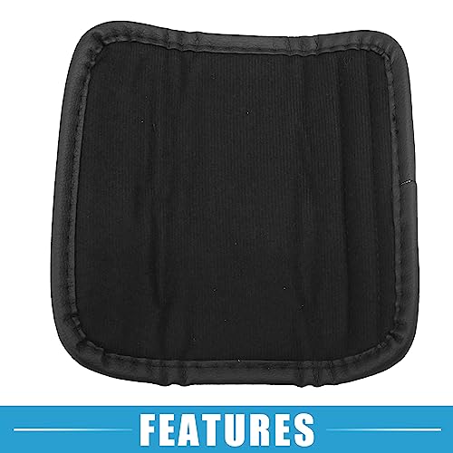 Universal Car Handbrake Cover Protector Bling Rhinestone Handbrake Decoration Cover Flannel Rhinestone Black