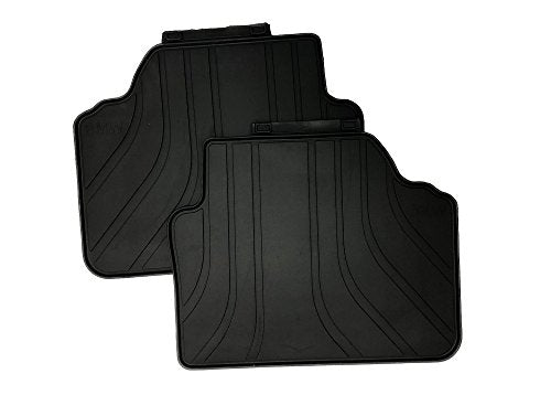 BMW 51472336599 All-Weather Floor Mats for E90, E91 3 Series (Set of 2 Rear Mats) - size: Rear