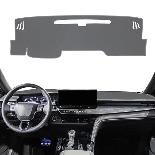 Dashboard Cover for 2025 2026 Toyota Camry Accessories Dash Cover Mat No Glare Sunshade UV Rays Carpet Protector Pad Without HUD, All Gray - color: All Gray, size: 2025-2026
