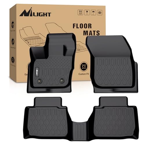 Nilight TPE Floor Mats for Ford Fusion Lincoln MKZ 2017 2018 2019 2020,All Weather Custom Fit Heavy Duty Floor Liners - color: 2017-2020 Ford Fusion Lincoln MKZ