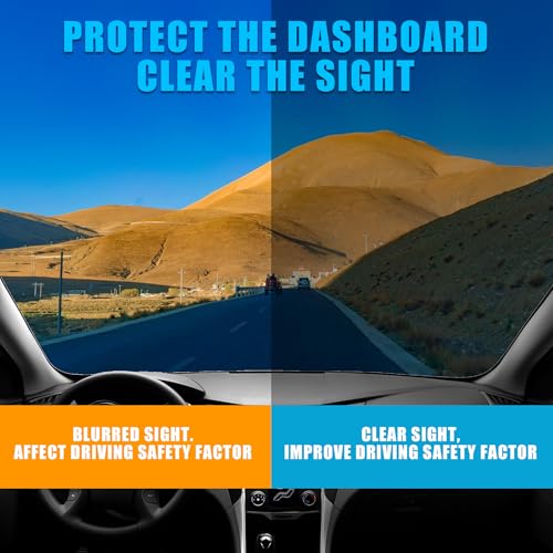 GXARTS Black Leather Dashboard Cover Mat Custom Compatible with Hyundai Sonata 2011 2012 2013 2014, Non-Slip Dash Carpet Dash Guard