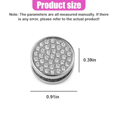 YoRise 4PCS Bling Car Hooks, Crystal Rhinestone Car Storage Hook with Self-Adhesive Backing, Multi-Function Dashboard Hooks, Hanging Mini Hook for Vehicle Cable Keys Sunglasses Hat (White) - color: White