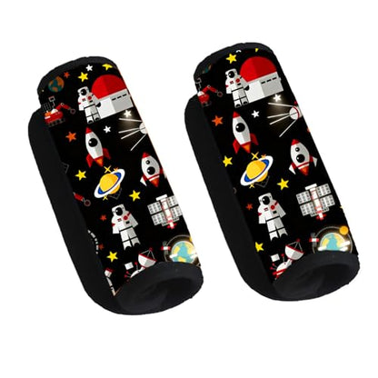Kid's Seat Belt Cover Pad,Soft Shoulder Seatbelt Covers for Kid,Cute Toddler Seat Cushion (Astronaut) - color: Astronaut