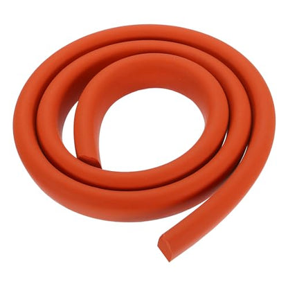 uxcell 3.28 ft Foam Backer Rod, 0.47" x 0.79" D-Shaped Solid Joint Filler, Foam Seal Strip for Caulk Saver, Rope Caulk Cement Crack Filler, Red - size: 3.28 ft x 0.47" x 0.79"