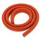 uxcell 3.28 ft Foam Backer Rod, 0.47" x 0.79" D-Shaped Solid Joint Filler, Foam Seal Strip for Caulk Saver, Rope Caulk Cement Crack Filler, Red - size: 3.28 ft x 0.47" x 0.79"