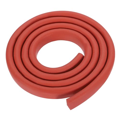 uxcell 3.28 ft Foam Backer Rod, 0.28" x 0.47" D-Shaped Solid Joint Filler, Foam Seal Strip for Caulk Saver, Rope Caulk Cement Crack Filler, Red - size: 3.28 ft x 0.28" x 0.47"