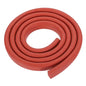 uxcell 3.28 ft Foam Backer Rod, 0.28" x 0.47" D-Shaped Solid Joint Filler, Foam Seal Strip for Caulk Saver, Rope Caulk Cement Crack Filler, Red - size: 3.28 ft x 0.28" x 0.47"
