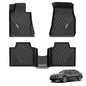 3W Floor Mats Custom Fit for 2019-2024 2025 2026 BMW G20 3 Series 330i 330e Sedan, TPE All Weather Floor Liner for BMW 3 Series G20 Accessories 1st and 2nd Row Full Set Car Mats (NOT for GT & 2 Door) - style: 5) 3 Series 2019-2026 | Floor Mats
