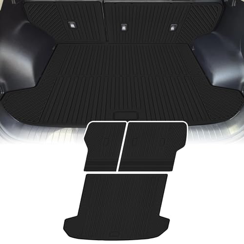 Cargo Liner Compatible with 2017-2022 KIA Sportage Trunk Mat Cargo Mat Back Seat Cover Protector (Backrest Mats+Trunk Mat) - size: For 2017-2022 KIA Sportage