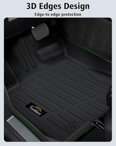 Floor Mats Custom for Subaru Outback 2026 Trunk Mat with Backrest Mat All Weather TPE Full Set Liners Cargo Protector for Outback 2026 Accessories, Black - size: For Subaru Outback 2026
