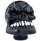 Skeleton Shifter Knobs Skull Gear Lever Handle Car Shift Head Fit Most Manual Automatic Transmission, Black - color: Black