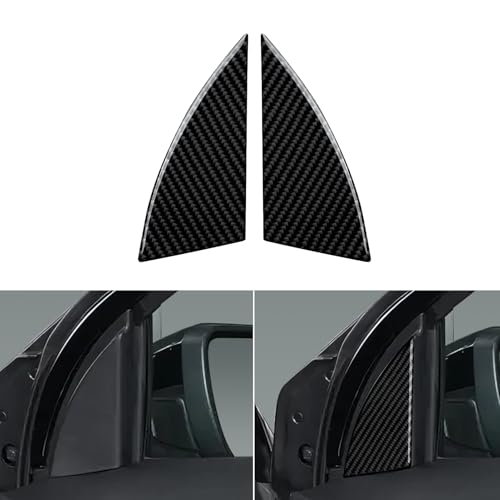 Car Inner Door Decoration Sticker Carbon Fiber Decal Interior Trim Cover for Ford Explorer Sport 2010-2019 Accessories - color: Inner Door Decoration