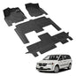 LASFIT Floor Mats for Dodge Grand Caravan 2008-2020 & Chrysler Town & Country 2008-2016, Custom Fit for Dodge Caravan All Weather TPE Car Mats 1st, 2nd and 3nd Row Full Set Floor Liners, Black - size: 2008-2016|For Town & Country|Floor Mats