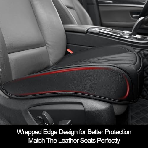 BOPUOVRE 2-Pack Leather Front Car Seat Covers - Bottom Car Seat Covers Fully Wrapped, Non-Slip and Waterproof, Fits Most Vehicles Black - color: black, size: 2 piece
