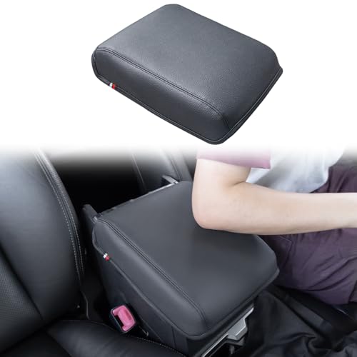 JDMCAR Center Console Cover Compatible with 2025 2026 Toyota 4Runner Accessories, Interior Customized Anti-Scratch PU Leather Armrest Protector Cover - size: Fits 2025+ 4Runner
