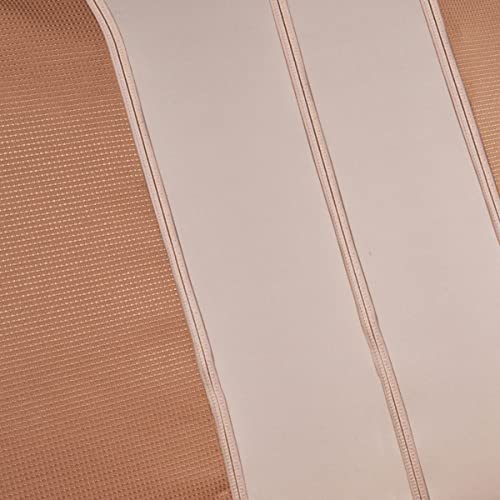 Flying Banner Car Seat Covers Full Set Universal fit Most Car,Truck,SUV and Van Comfortable Airbag Compatible Jacquard & Polyester (Full Set - Low Back, Beige Beige) - color: Beige Beige