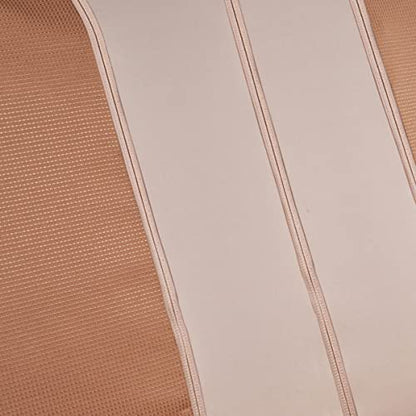 Flying Banner Car Seat Covers Full Set Universal fit Most Car,Truck,SUV and Van Comfortable Airbag Compatible Jacquard & Polyester (Full Set - Low Back, Beige Beige) - color: Beige Beige
