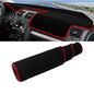 Car Dashboard Cover Anti-Scratch Dash Cover Interior Dash Covers - for VW for Jetta 5 A5 MK5 2006 2007 2008 2009 2010, A Red Side