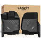 LASFIT Front Floor Mats for Ford F-150 2015-2026 | F150 Lightning 2022-2025 SuperCrew & Super Cab Carpet Floor All Weather Car Liners TPE Truck Mats-First Row Only, 2pcs Black - style: 1) F-150 SuperCrew&Super Cab| 15-26 | 1st Row Bucket Only