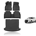 KELCSEECS Floor Mats & Cargo Liner Custom for Nissan Kicks 2024-2018 All Weather Protection Anti-Slip TPE Floor Liners Full Set Nissan Kicks Accessories Black - style: 37) For 2018-2024 Kicks Full Set