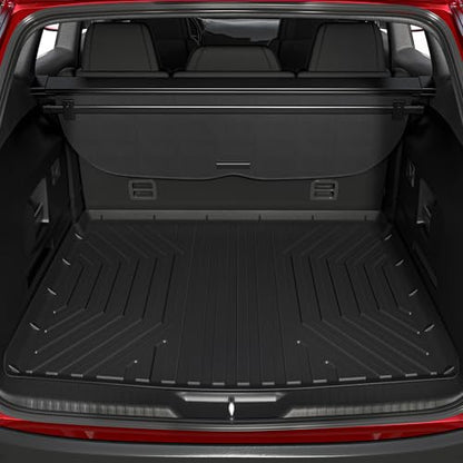OEDRO Cargo Liner Fit for 2010-2024 Toyota 4Runner Standard Cargo Mats (No 3rd Seat or No Sliding Cargo Deck), All Weather Protection Custom Fit 4Runner Cargo Trunk Liners - style: 10-24 5 Passenger Cargo Mats