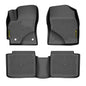PIT66 TPE Floor Mats Compatible with 2014-2019 Toyota Corolla (Heavy Duty) 1st & 2nd Row All Weather Cover Protection Cargo Liners alfombras para carro - size: Fit Toyota Corolla 2014-2019 | 3PCS