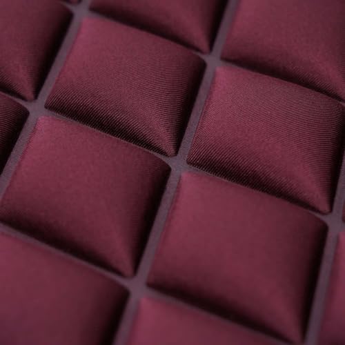 Car for Seat Cushion with for Memory Foam and Non-Slip Bottom, 3D Ventilated Design Cooling, Anti-Slip Driver for Seat, 44x48cm, Home Office School Use