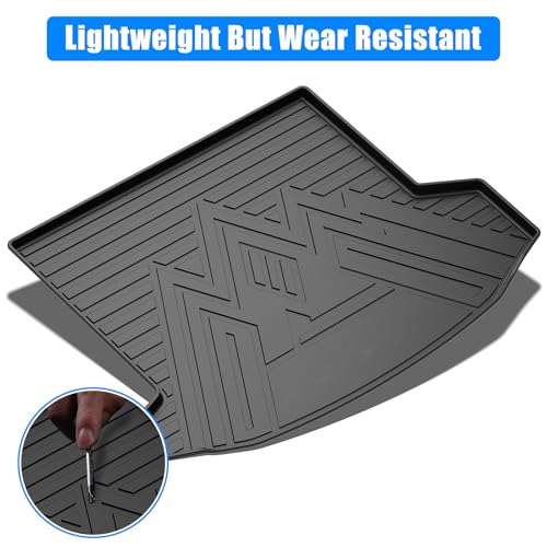 Trunk Mat Fit for Chevrolet Equinox Plus 2024, MERXENG Car Trunk Protector All-Weather Rear Cargo Area Mat Protective Floor Mat for Equinox Plus 2024 & Equinox 2025 - size: for Equinox Plus 2024