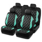 Road Comforts Seat Covers, Premium Leather Car Seat Covers Full Set for Women Girls,Airbag Compatible, Automotive Seat Covers Universal Fit Most Cars,Vans,Truck,SUV - color: Mint Full Set