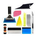 18PCS Car Window Tint Kit, Vehicle Glass Protective Film Wrapping Installation Set, Auto Vinyl Wrap Tinting Tools Included Squeegees, Felt Squeege, Cutting Knife with Blades