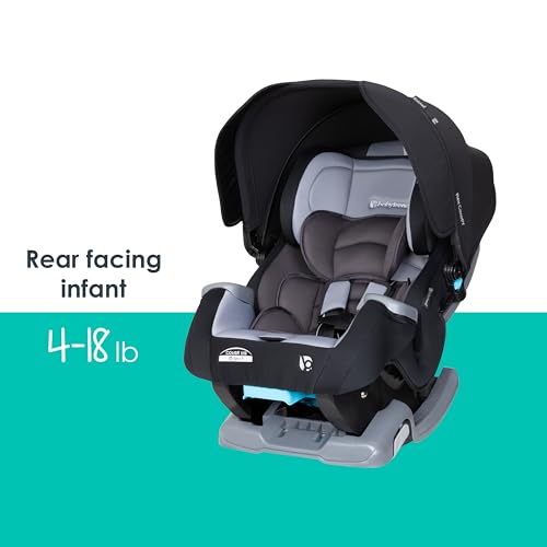 Baby Trend Cover Me™ 4-in-1 Convertible Car Seat - color: Dark Moon