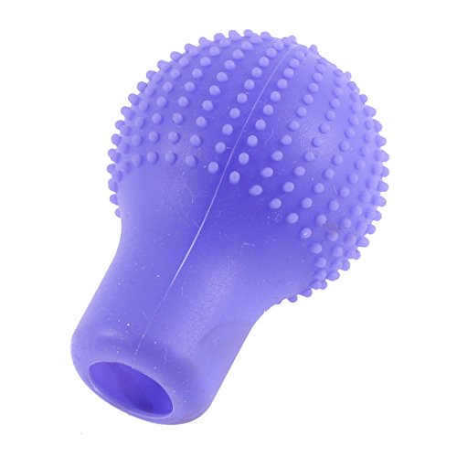 uxcell Car Vehicle Gear Shift Knob Lever Boots Cover Silicone Protector Purple