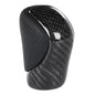 Gear Shift Knob Real Carbon Fiber Black Perforated Leather Shifter for Lexus ES GS GX is NX RC RX 200t 300 350 450h 450hL 350L - color: Black